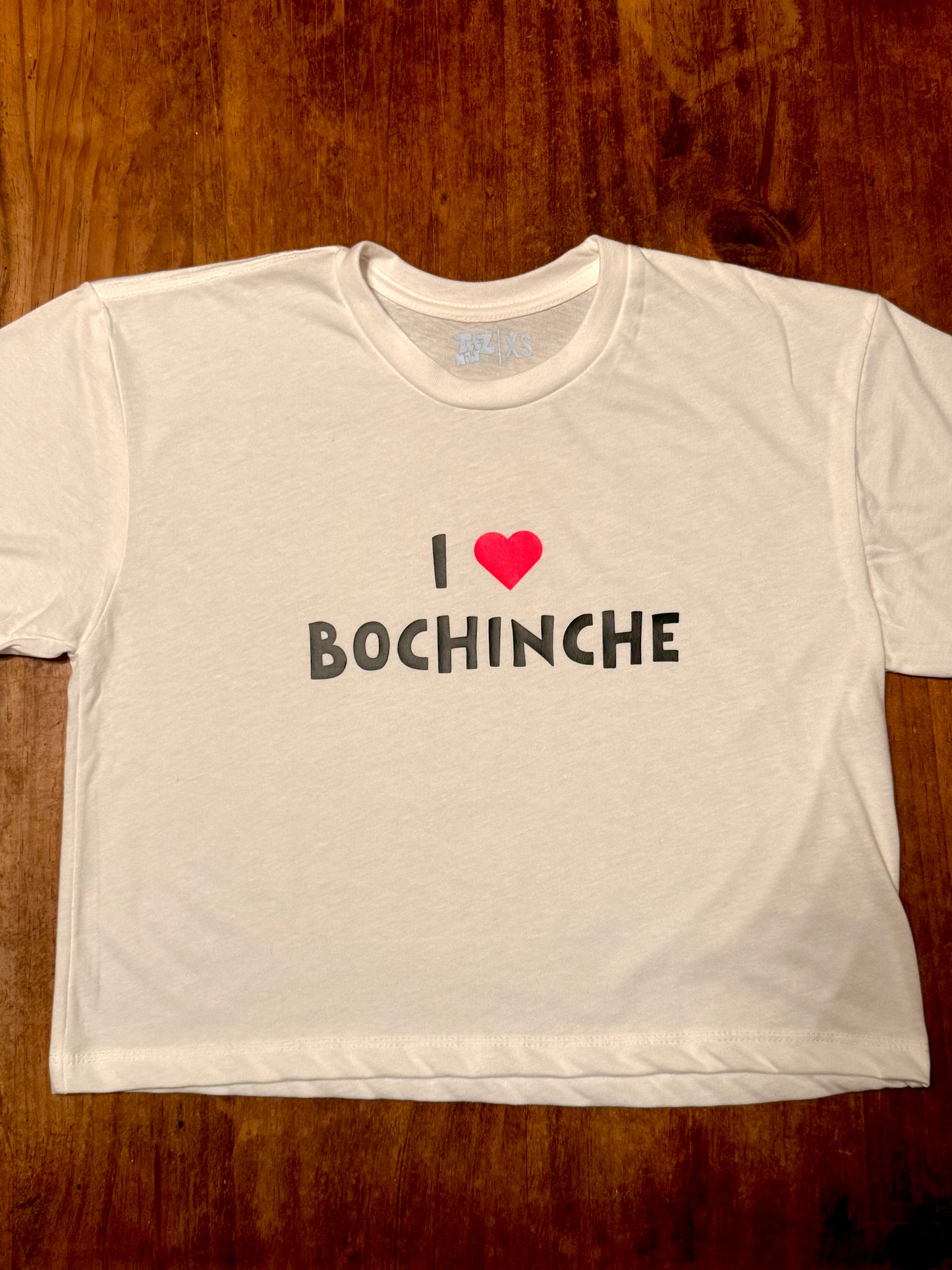 I Love Bochinche / White Crop