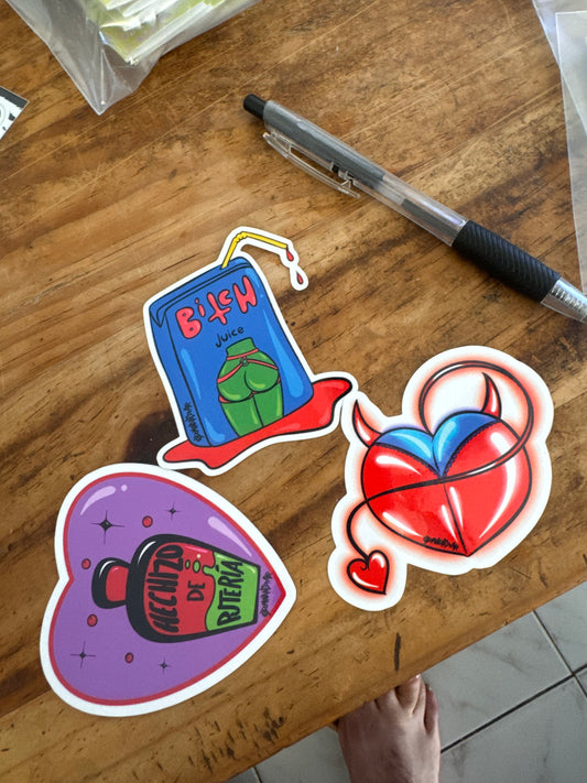 Dominant Drako Kinky Sticker Pack