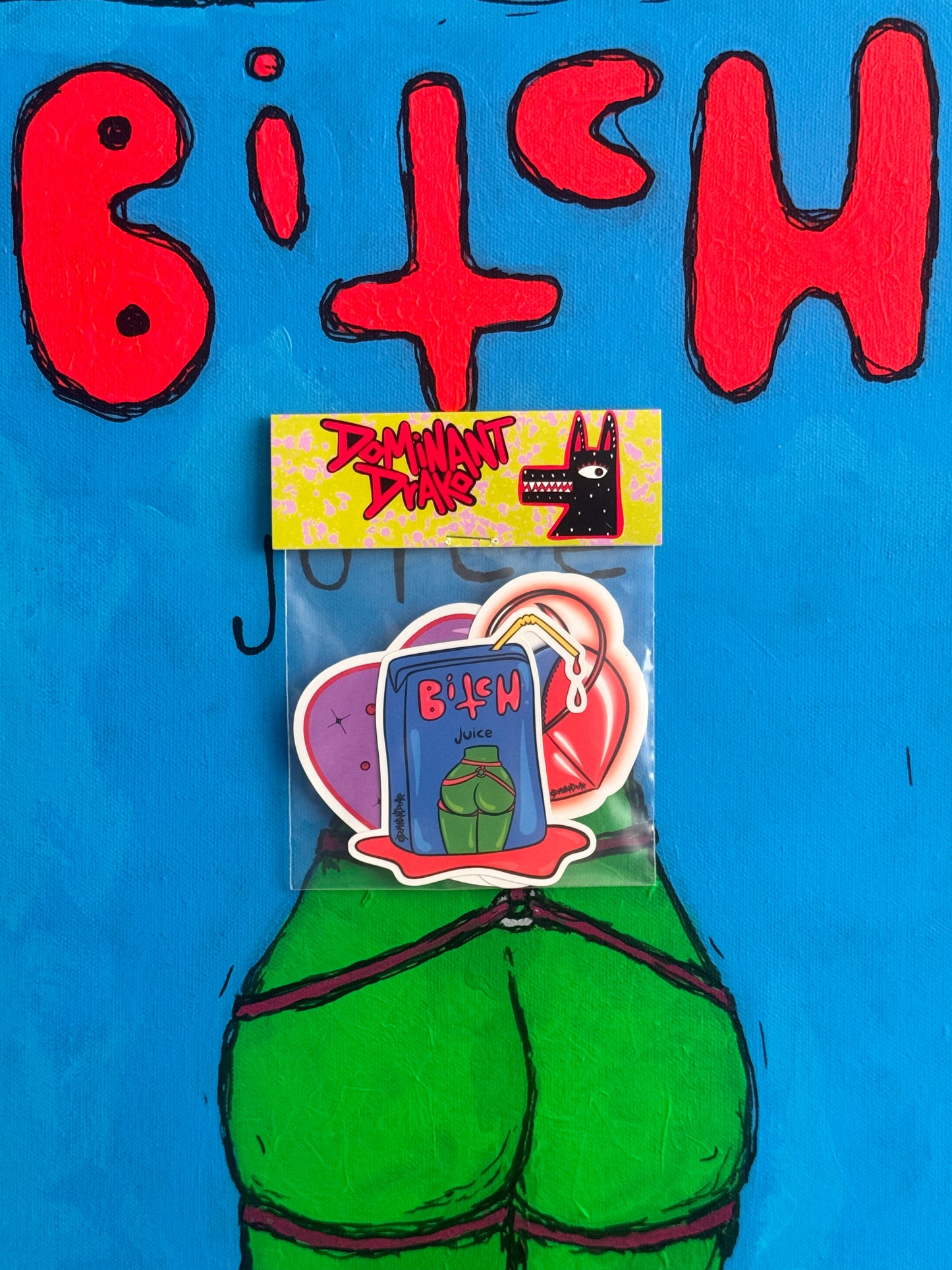 Dominant Drako Kinky Sticker Pack