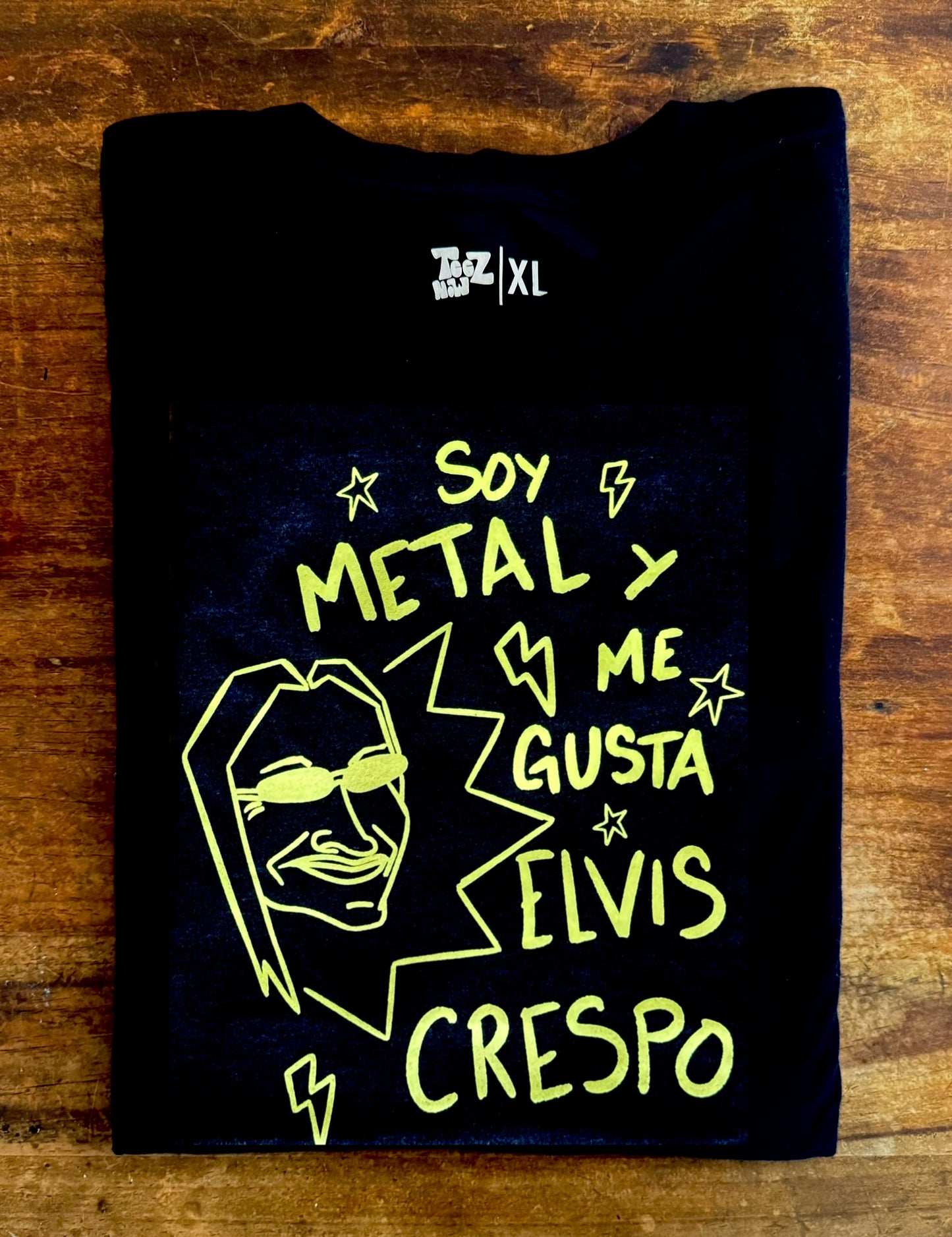 Elvis Crespo Metal Shirt