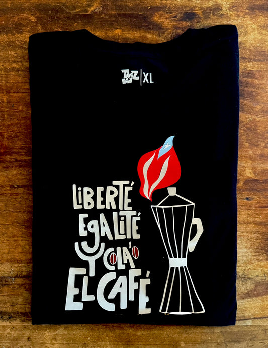 Liberté, Egalité y Colao el Café